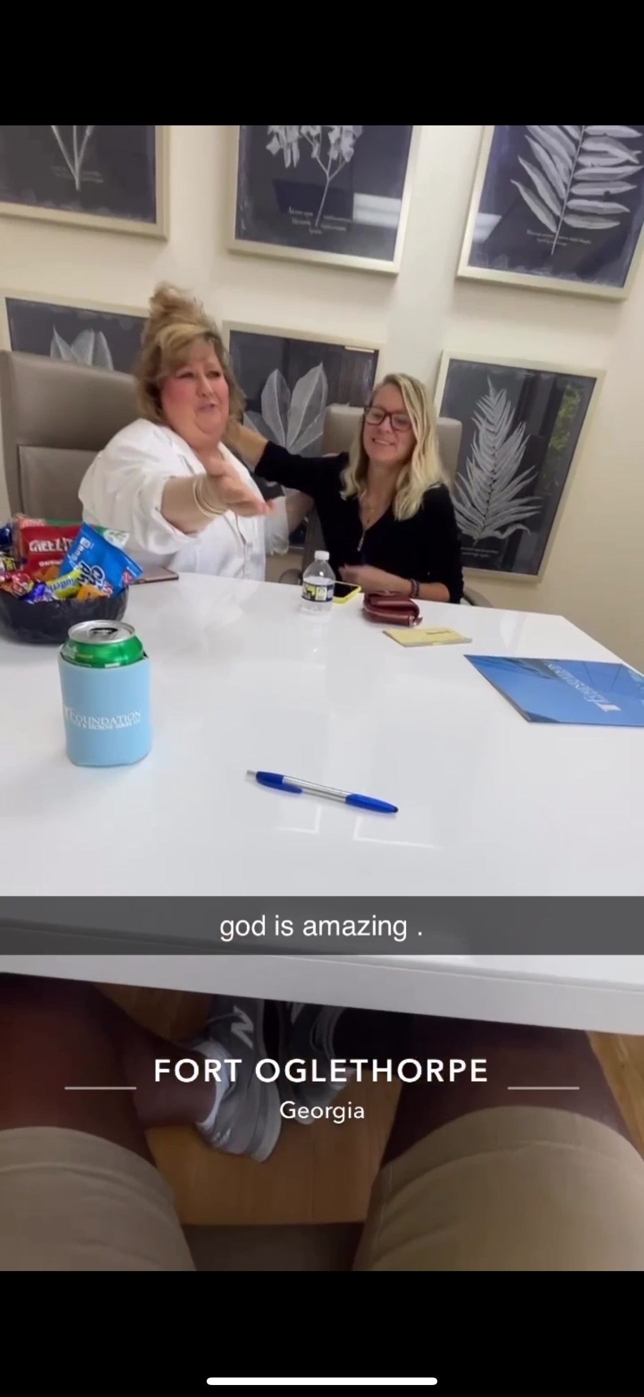 Aryone at the closing table in Georgia