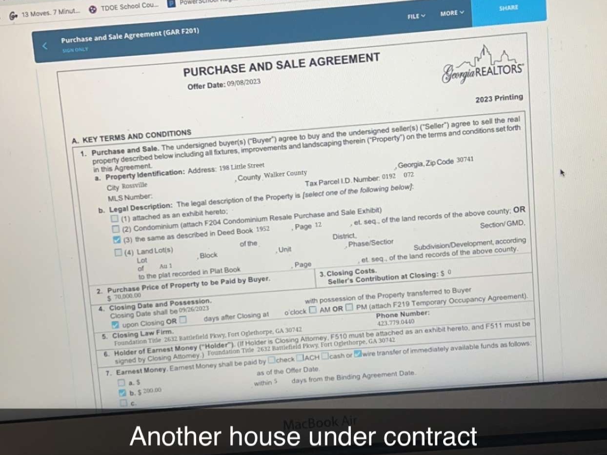 Assignment Fee Contract Success